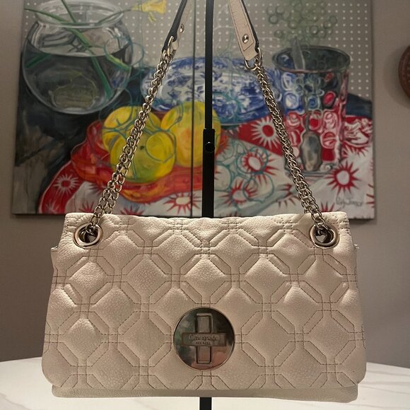 Kate Spade Quilted Leather Turnlock Shoulder Bag - Picture 5 of 13